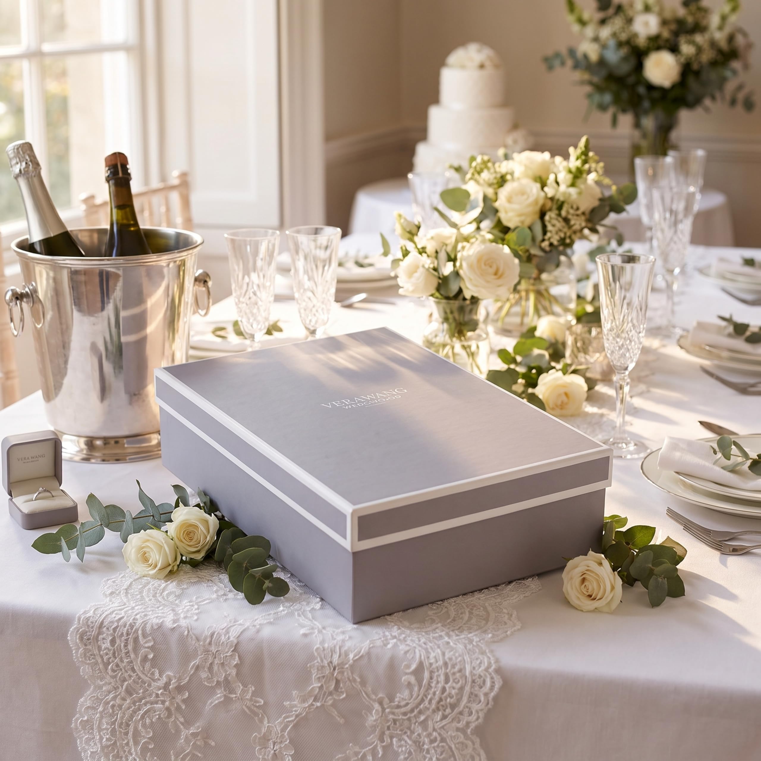 Amazon.com | Vera Wang Personalized Infinity Wedding Champagne